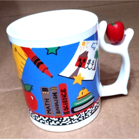 VTG Carol Eldridge vintage 1995 teacher mug - Picture 2 of 6
